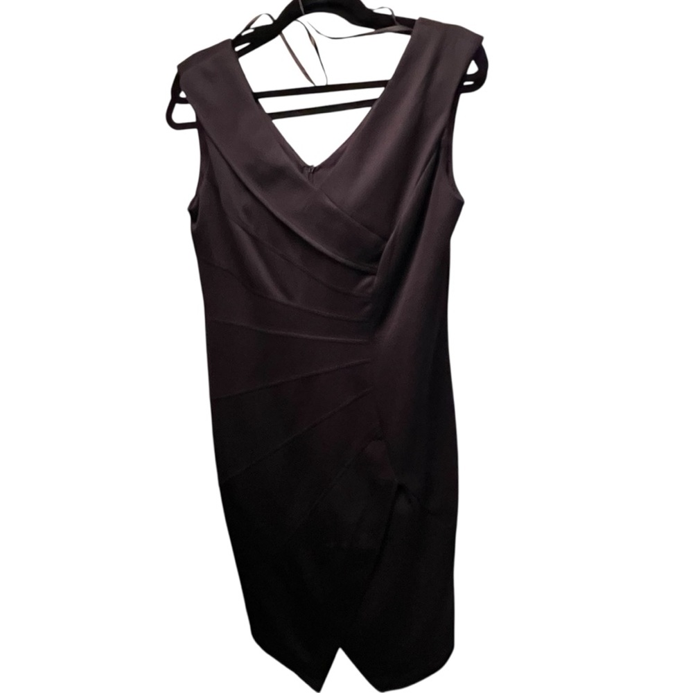 Sandra Darren Collection size 10 black sleeveless dress NWT